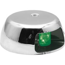 Seatec Lanterne LED rustfri stålhus Bagbord 1NM <12 m båd Lanterne